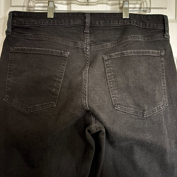 Old Navy High-Rise WOW Loose Jeans Sz 16 Short Black - Picture 4 of 7